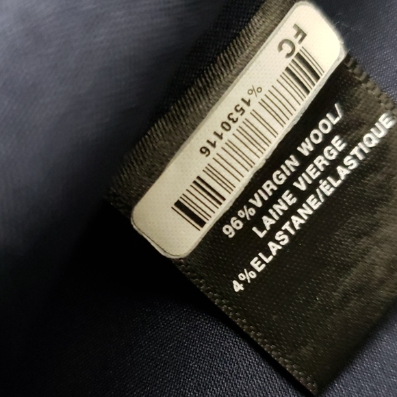 Lafayette 148 New York Navy Wool Blazer - Picture 6 of 6